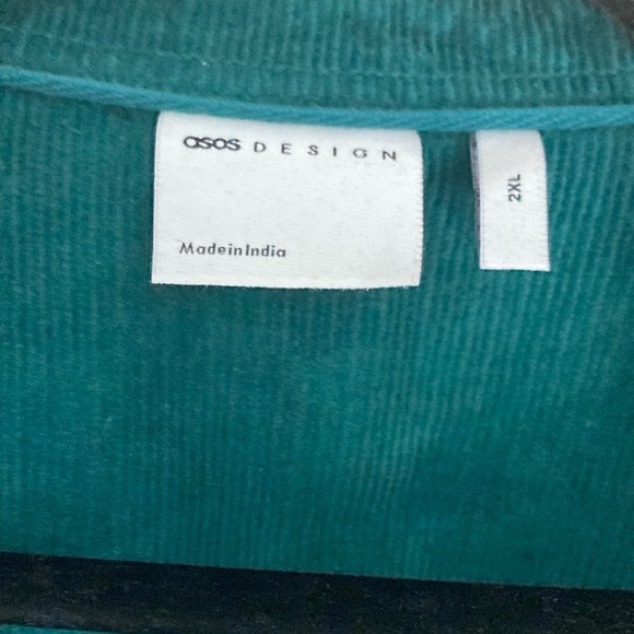 Green corduroy shirt - Picture 2 of 9